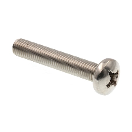 Machine Screw, Pan Head, Phillip Drive 1/4in-28 X 1-1/2in 18-8 Stainless Steel 10PK